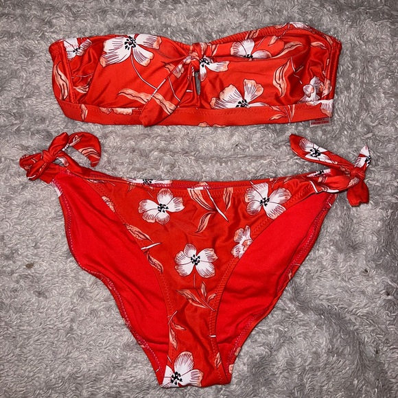 Fat Face | Swim | Fat Face Bandeau Bikini | Poshmark